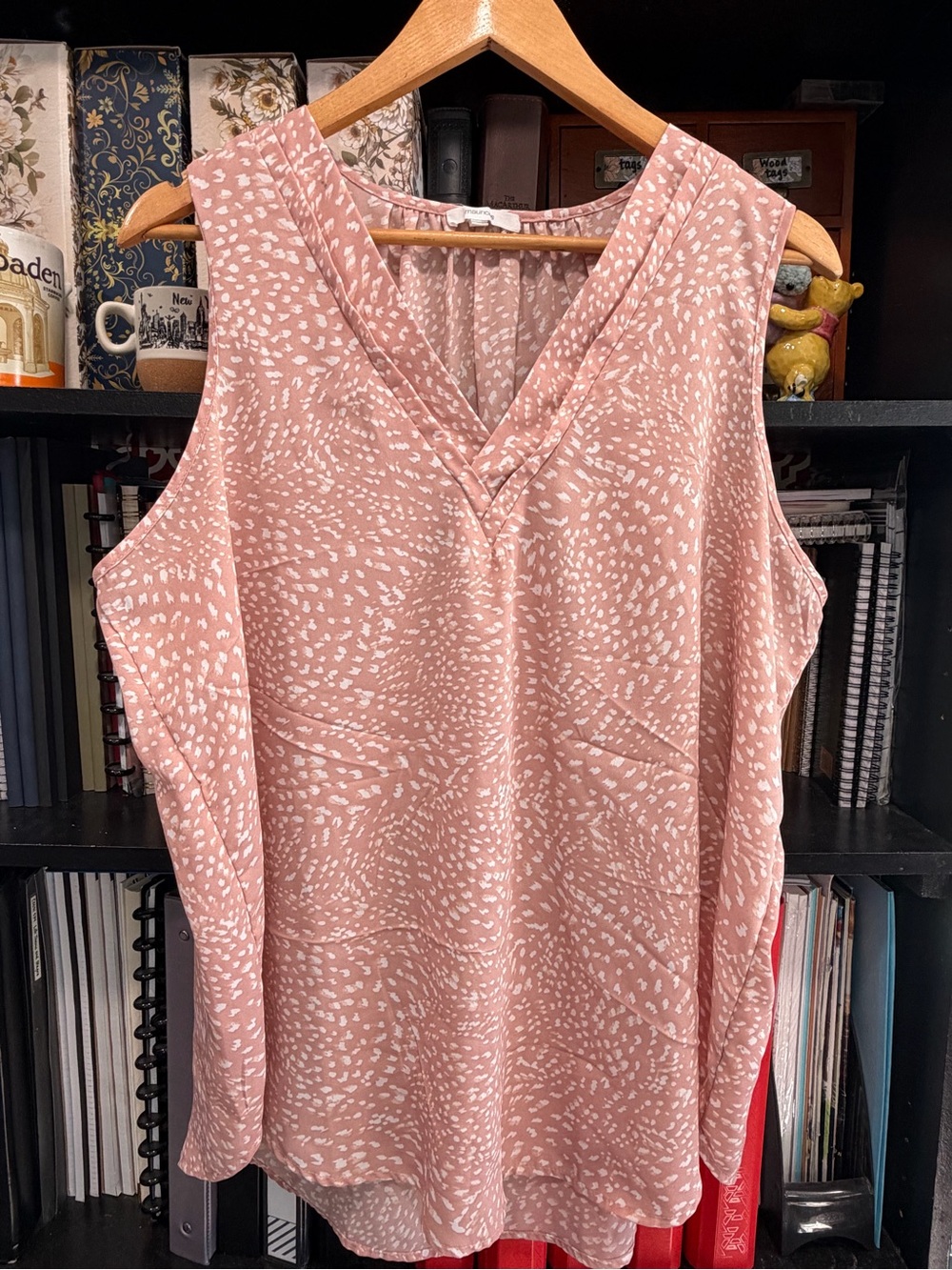Maurices Dusty Pink Sleeveless V-Neck Camisole